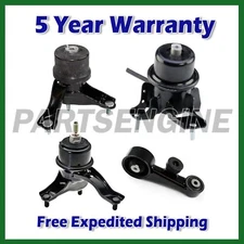Motor & Transmission Mount Kit 4x For 2013-2018 Toyota Avalon 3.5L Auto -K3030