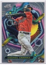 Andres Gimenez 2023 Topps Cosmic Chrome Baseball Base