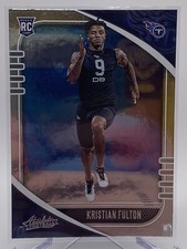 2020 Panini Absolute Football Kristian Fulton #174 RC Titans