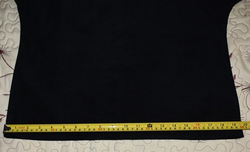 Falda de dos piezas de terciopelo negro para mujer GW Graff de 1980 hecha en EE. UU. DE COLECCIÓN - Imagen 11 de 16