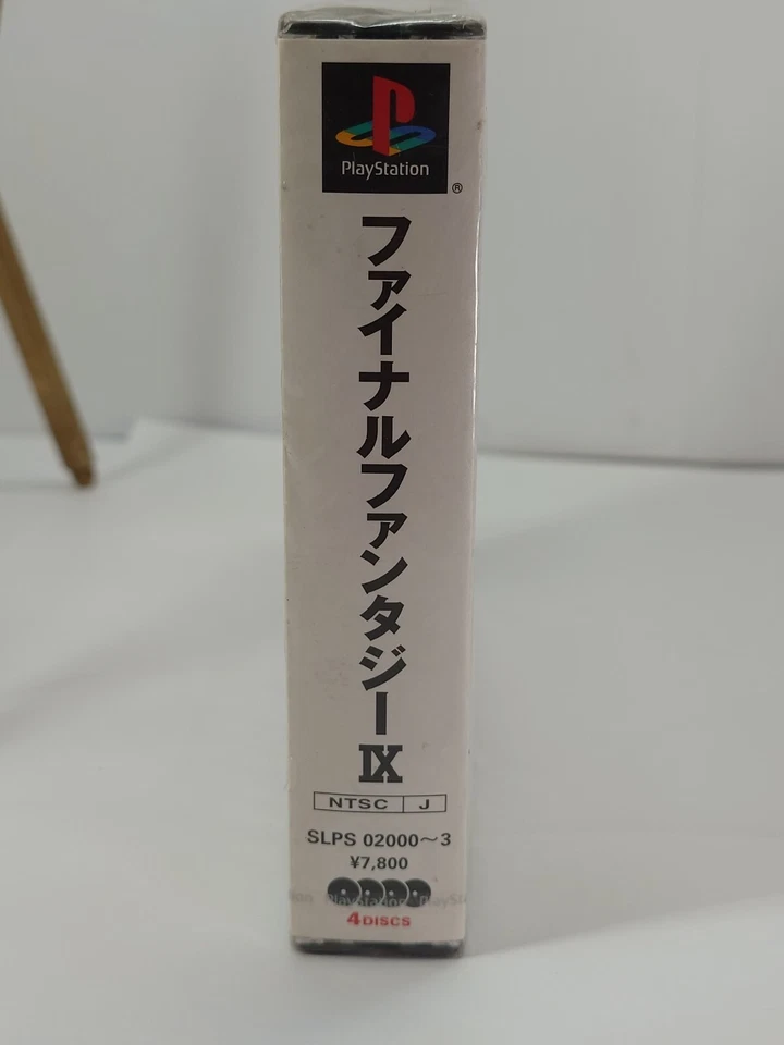 Final Fantasy IX PlayStation Japanese Game Sealed PS1 4 Discs vtg complete new - Image 4 of 4