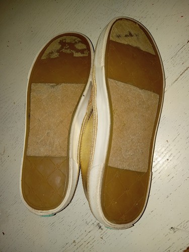 Jack Rogers Solid Gold and Brown Women's Slip On Shoes Sz 8M - Picture 6 of 6