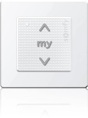 Somfy Manuelle Funksteuerung Smoove Origin RTS mit Pure Rahmen 1811045