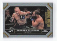 2024 Topps Chrome UFC Georges St-Pierre #68 Refractor