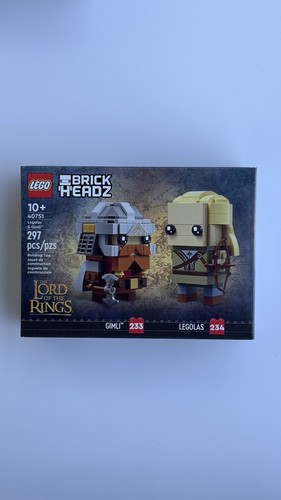 LEGO BrickHeadz Lord of the Rings 40630 40631 40632 40751 Complete SET OF 4 NEW - Picture 5 of 10