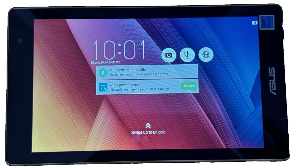 Asus Zenpad C 7.0 P01Z - Black 16GB 7" Android 5.0 Wi-Fi Tablet TESTED WORKING - Image 4 of 4