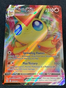C364 POKEMON TCG HOLO NM-MINT VICTINI VMAX 022 SWORD SHIELD BATTLE STYLES