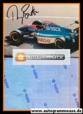 Autographe Formule 1 | Thierry BOUTSEN | Photo Des Années 1980 (Scène De Course)