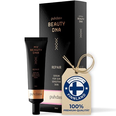puhdas+ BEAUTY DNA REPAIR Gesichtsserum: für sonnenempfindliche Haut [30 ml]