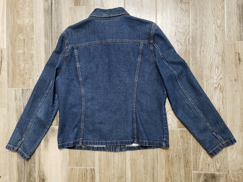 Caslon Denim Jean Jacket Womens Size XL EUC RN 58665 - Picture 7 of 12