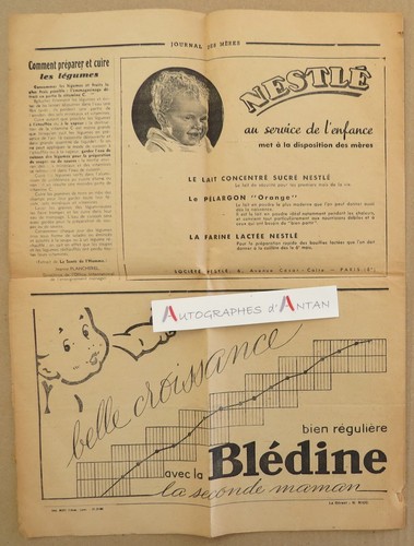● Journal des mères et des œuvres lyonnaises de l'enfance - janvier 1947 - Lyon - Picture 3 of 3