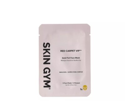 Gold Foil Face Mask - With Bakuchiol and Super Hydra Complex With Sodium Hyal...