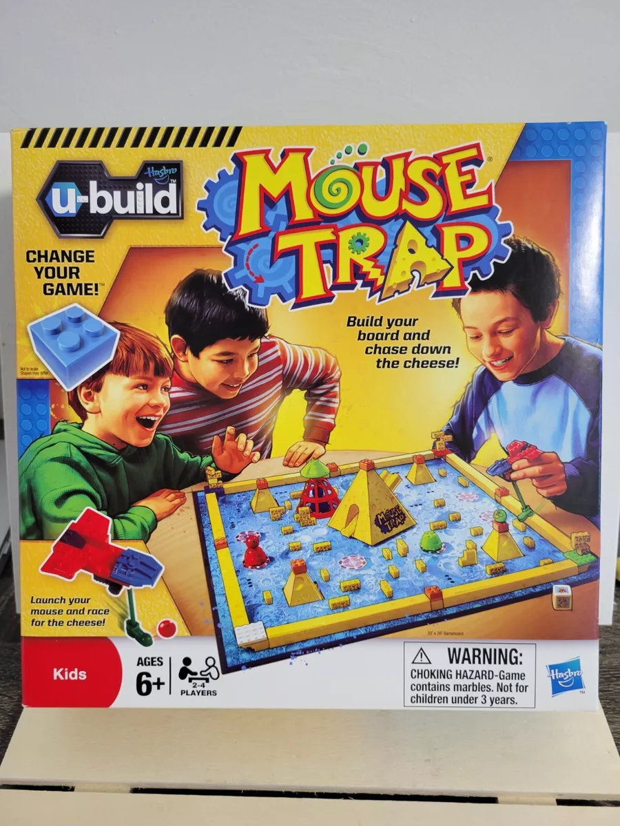 Mouse Trap Kids Board Game, Kids Game for 2-4 Players - Hasbro Games