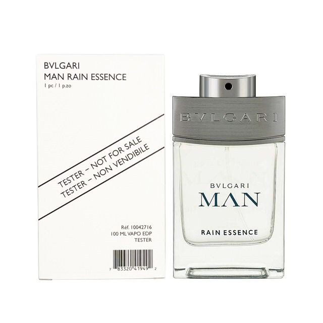 Bvlgari Man Rain Essence Men 3.4 oz 100 ml Eau De Parfum