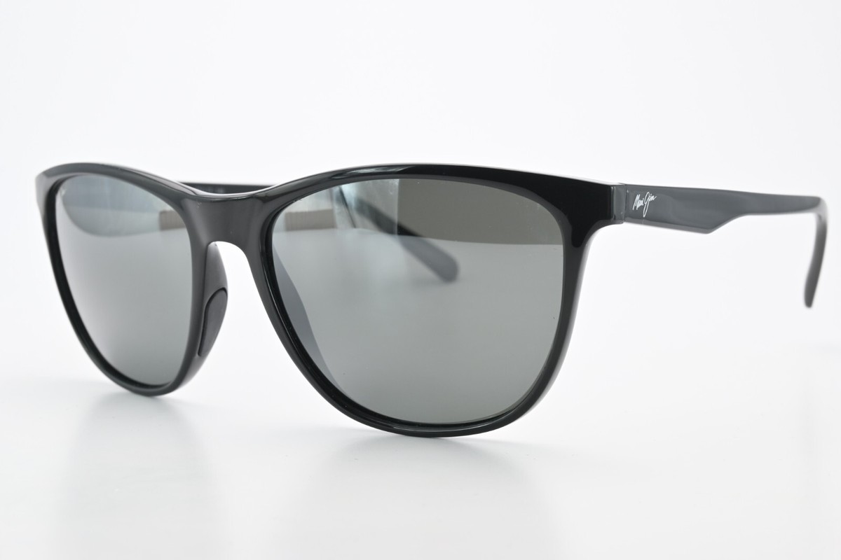 Maui Jim Sunglasses MJ-783-02 57-17 140 Black Polarized 