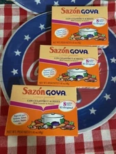 SAZON GOYA (8 PACKETS) x3 BOXES