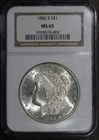 1882-S (MS65) Morgan Silver Dollar $1 NGC