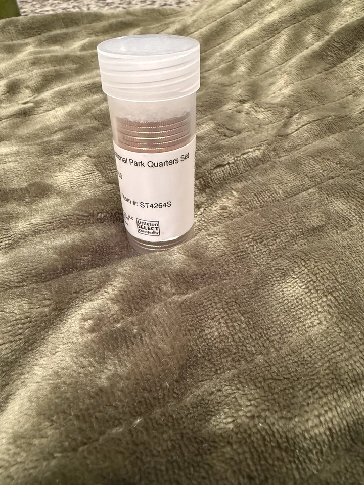 2010-2015 National Park Quarters Set 30 Coins in Littleton Tube - Image 2 of 4