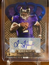 * Star Tyrod Taylor 2011 Crown Royale 198 RC Auto /50 *