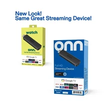 onn. Google TV Full HD Streaming Device (New, 2023) Free Shipping