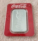 Coca-Cola® 1 oz Silver Struck Bar .999 Fine (in TEP)