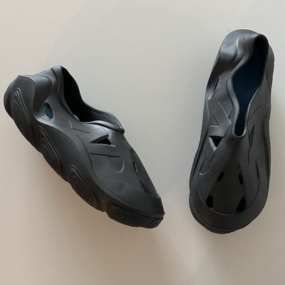 New Balance Fresh Foam X RCVRY Lounge 12 Black Shoes Recovery Slip On Rubber