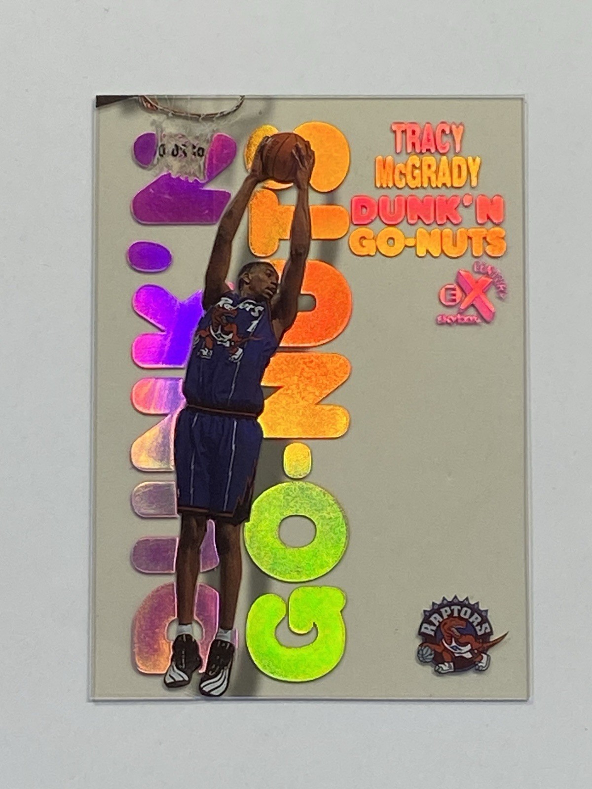 Tracy McGrady 1998 Skybox E-X Century #10DG Dunk 'N Go-Nuts Price