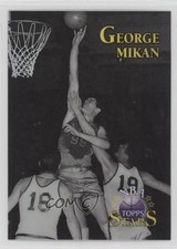 1996 Topps Stars Finest Refractor George Mikan #30 HOF 0aa