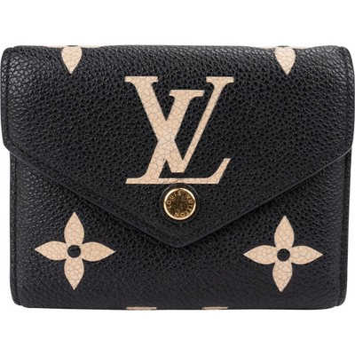 Louis Vuitton   Giant Monogram Empreinte Victorine Wallet