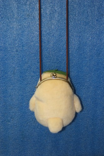 Ghibli Spirited Away Otori-Sama Clasp purse pouch Sun Arrow Plush doll Type Bag - Picture 3 of 15