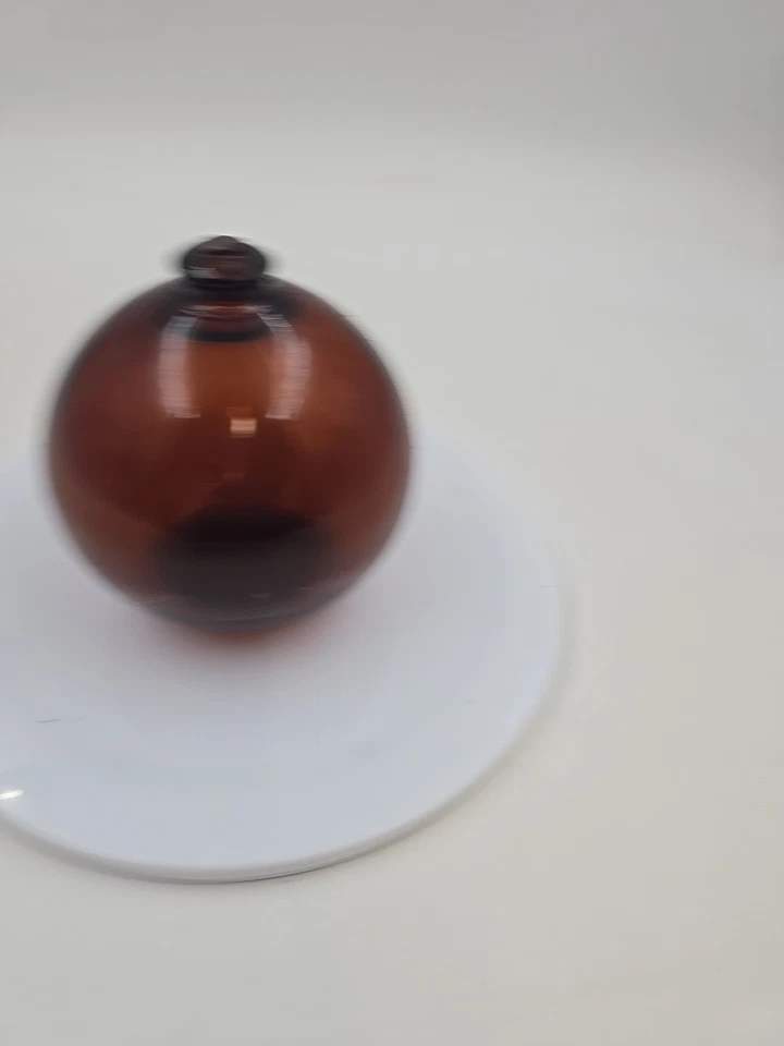 Flotador de pesca de vidrio de 4,5 pulgadas para pecera artística Foto 3 de 4