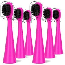 with Burst Toothbrush Heads with Dust Cover Caps, Perfect for Burst Toothbrus...