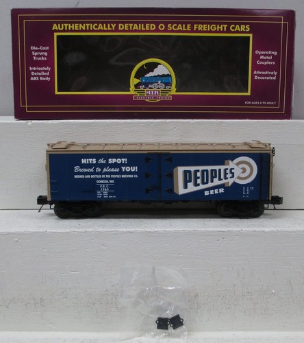 MTH 20-94206 Peoples Beer 40' frigorífico con lados de acero EX/caja | Zustand: Used
