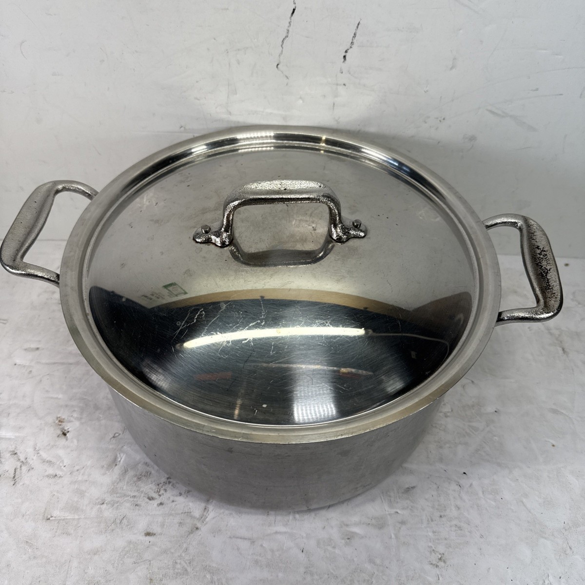 All-Clad Master Chef 508 8QT Stainless Steel Stockpot + Lid