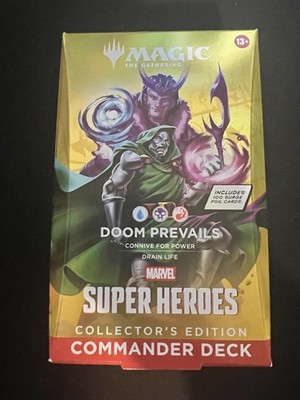 MTG: Marvel Super Heroes Commander Deck - Doom Prevails (Collector's Edition)