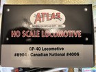 Atlas Canadian National HO Scale GP 40 Locomotive.  — photo 5