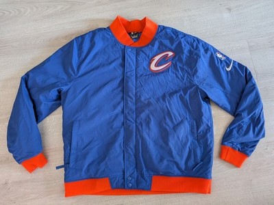 NWT NIKE CLEVELAND CAVALIERS COURTSIDE BOMBER CLASSIC JACKET sz L LARGE harden