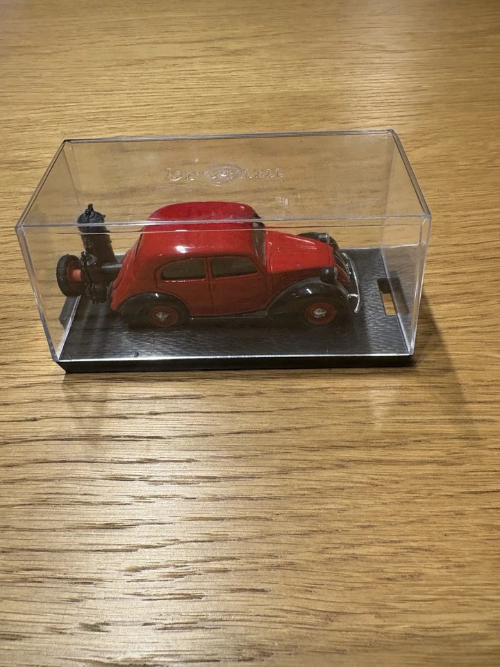 AUTO BRUMM 1:43 MADE IN ITALY DIE CAST FIAT 508C BERLINA 1100HP 32 1937 1939 R33 - Immagine 3 di 4