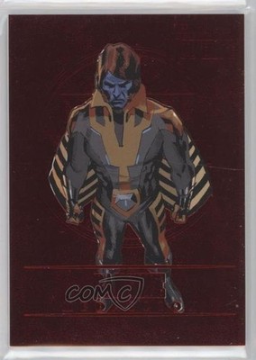 2023 Fleer Ultra Wolverine Medallions Ruby Red 27/50 Banshee #M-2 0n8
