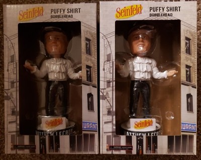 QTY 1  Matthew Lecroy Seinfeld Rochester Red Wings BobbleHead Puffy Shirt In Box