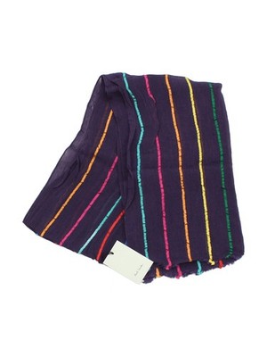 Paul Smith Herren Schal Lila Viskose mit Acetat, Seidentuch Neu Mit Etikett