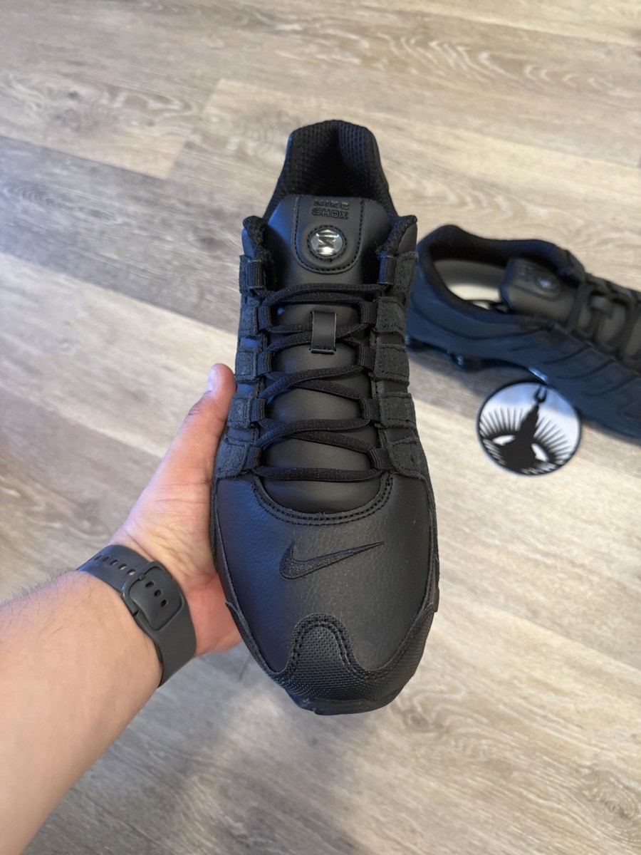 Nike Shox NZ 'Triple Black' 378341-001 Men's Size 11.5 | eBay