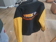 Trek Mountain Bike Racing Team Letterman Varsity Jacket Size XL Made In USA Rare