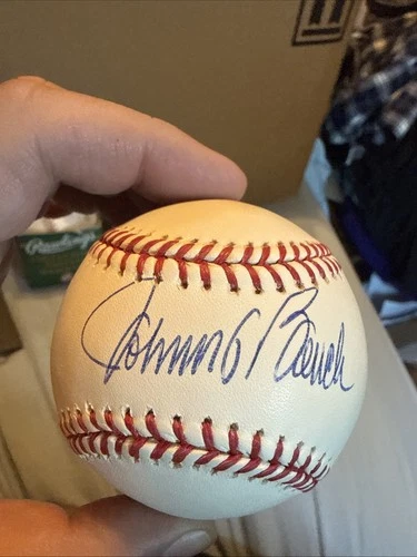 Johnny Bench Signed Baseball Autographed Auto PSA/DNA Reds HOF OMLB