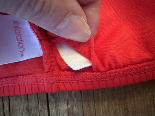 Xhilaration Bikini Swim Top Red Women’s Size M Removable Padding Adjustable NWT - Picture 11 of 15
