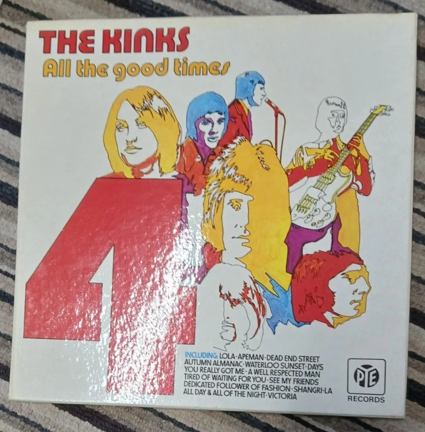 THE KINKS All The Good Times 1973 PYE  4 x LP BOX stereo / Mono   Excellent Foto 2 de 4