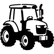 'Tractor' Stencils / Templates (WS060200)