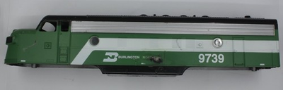 #ad Williams 9739 1 Burlington Northern EMD F7 A Body Shell $35.00