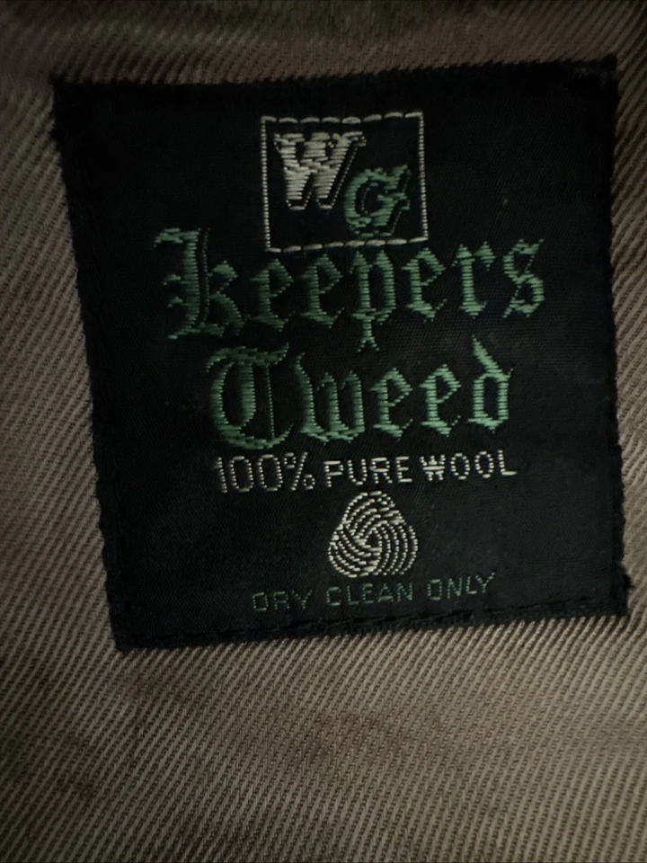 De colección LL Bean Keepers Tweed Lana Sombrero Newsboy Golfista Gorra Talla Mediana Foto 4 de 4