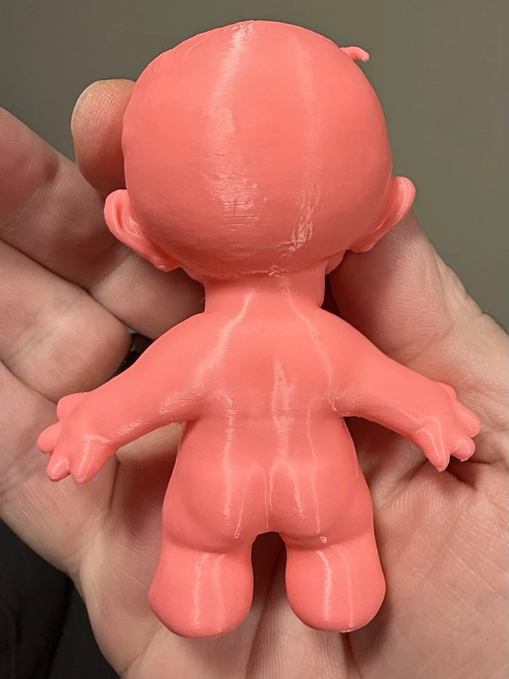 Juguete artístico troll de 4 pulgadas impreso en 3D Alfred E Neuman - Mad Magazine - ¿Qué me preocupa? Foto 4 de 4